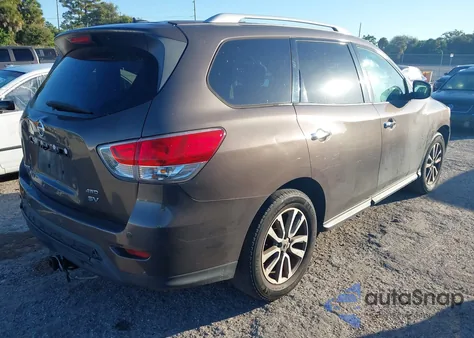 2016 Nissan Pathfinder Platinum/S/Sl/Sv из США, поврежденный, VIN 5N1AR2MMXGC654270